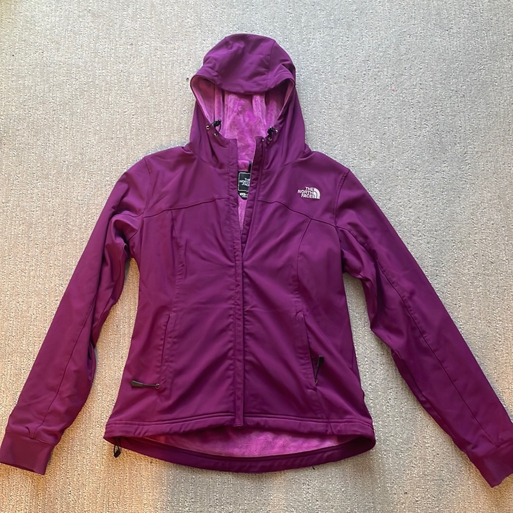 The North Face purple/pink winter jacket
